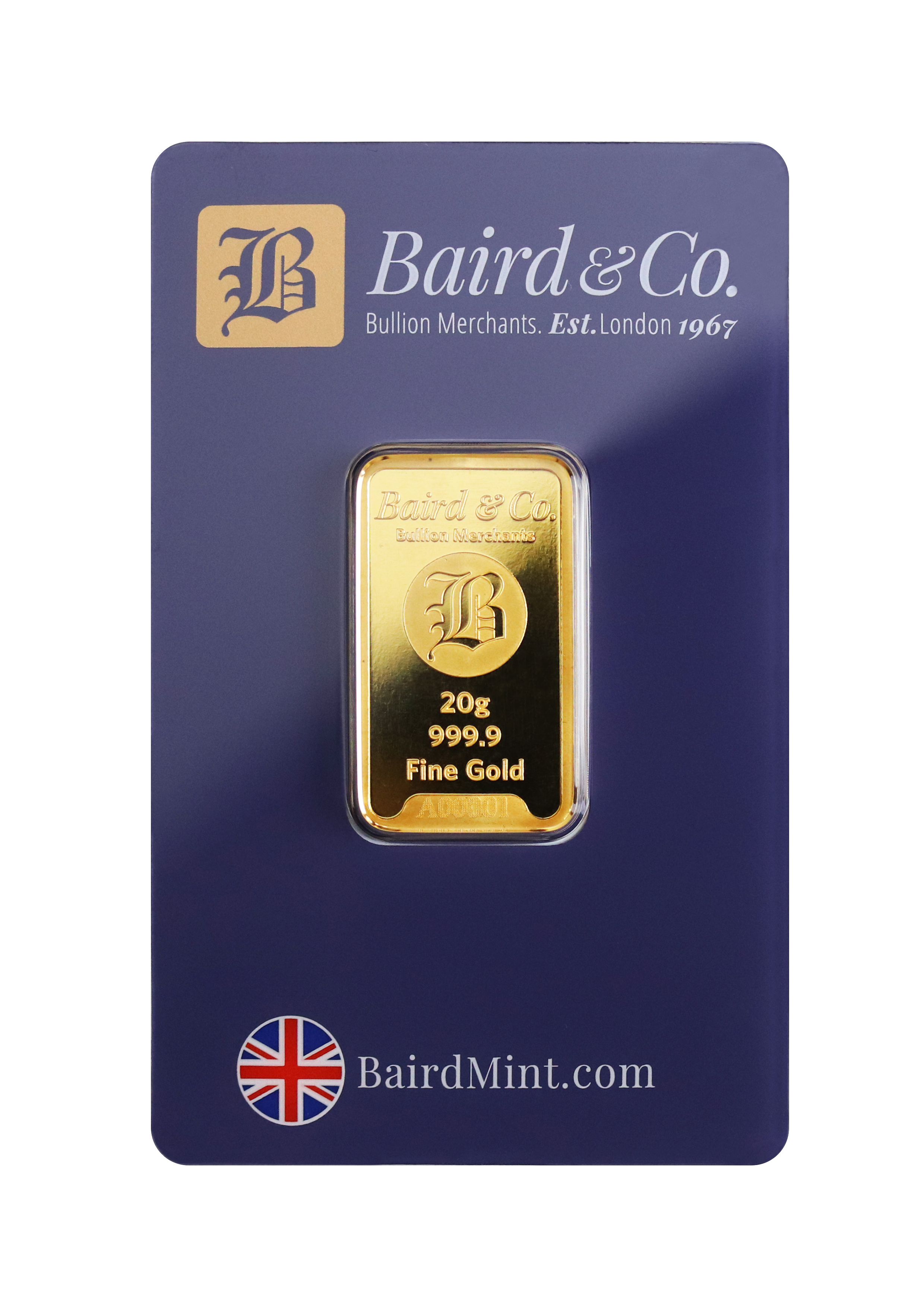 20g Gold Minted Bar